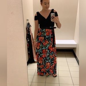 Floral Maxi Dress Size 6